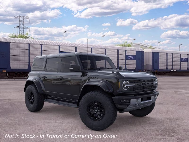 2026 Shadow Black Ford Bronco Raptor 4X4 Convertible
