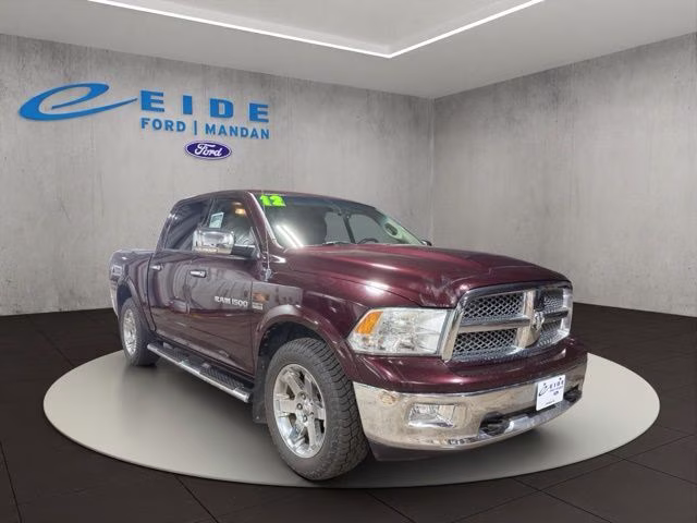 2012 Deep Molten Red Pearlcoat Ram 1500 Laramie 4X4 Truck
