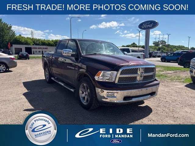 2012 Deep Molten Red Pearlcoat Ram 1500 Laramie 4X4 Truck