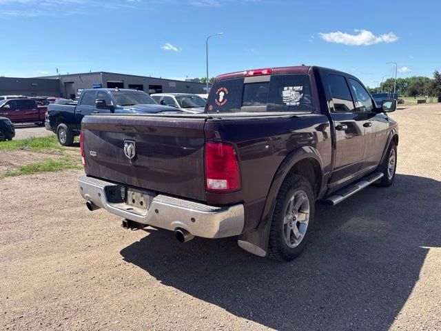 2012 Deep Molten Red Pearlcoat Ram 1500 Laramie 4X4 Truck
