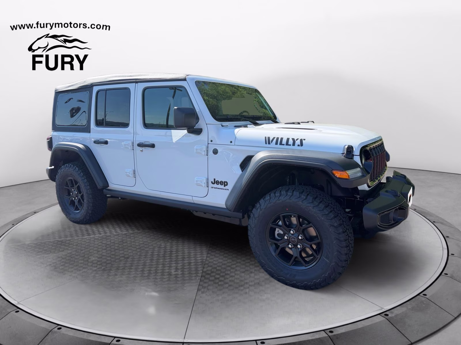 2026 Bright White Clearcoat Jeep Wrangler Willys 4X4 SUV