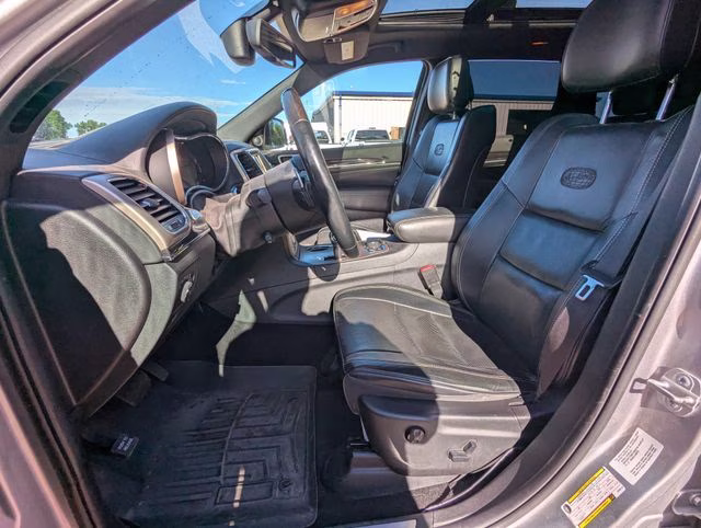 2014 Billet Silver Metallic Clearcoat Jeep Grand Cherokee Overland 4X4 SUV