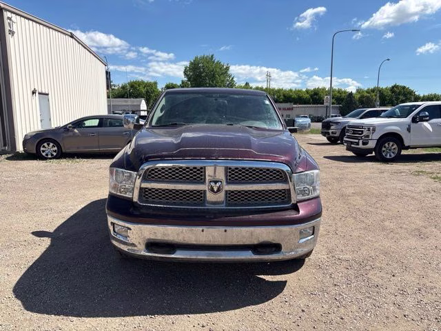 2012 Deep Molten Red Pearlcoat Ram 1500 Laramie 4X4 Truck
