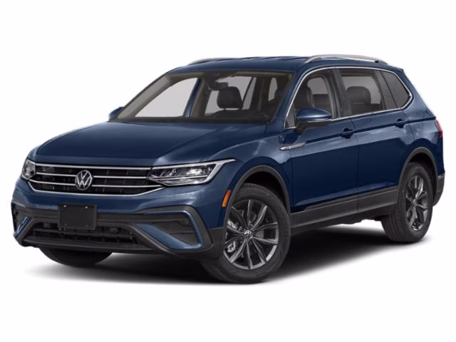 2023 Atlantic Blue Metallic Volkswagen Tiguan 2.0T SE AWD SUV