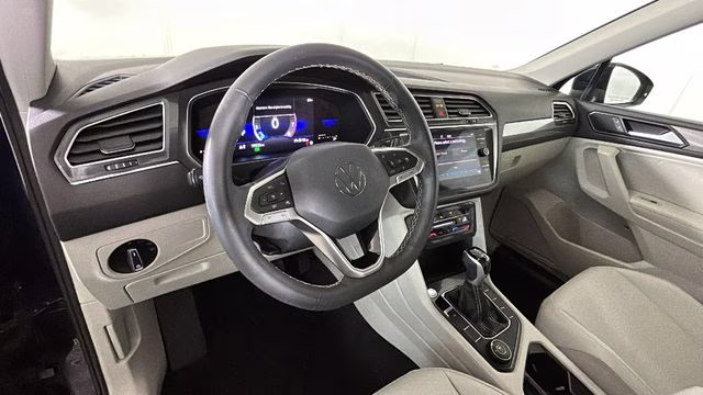 2023 Atlantic Blue Metallic Volkswagen Tiguan 2.0T SE AWD SUV