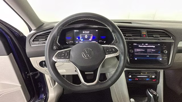 2023 Atlantic Blue Metallic Volkswagen Tiguan 2.0T SE AWD SUV