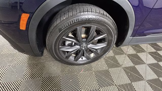 2023 Atlantic Blue Metallic Volkswagen Tiguan 2.0T SE AWD SUV