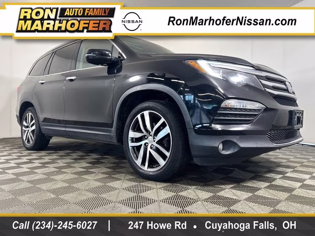 2017 Crystal Black Pearl Honda Pilot Elite AWD SUV