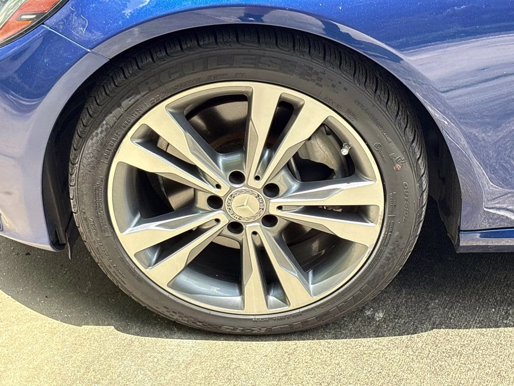 2017 Brilliant Blue Metallic Mercedes-Benz C-Class C 300 RWD Convertible