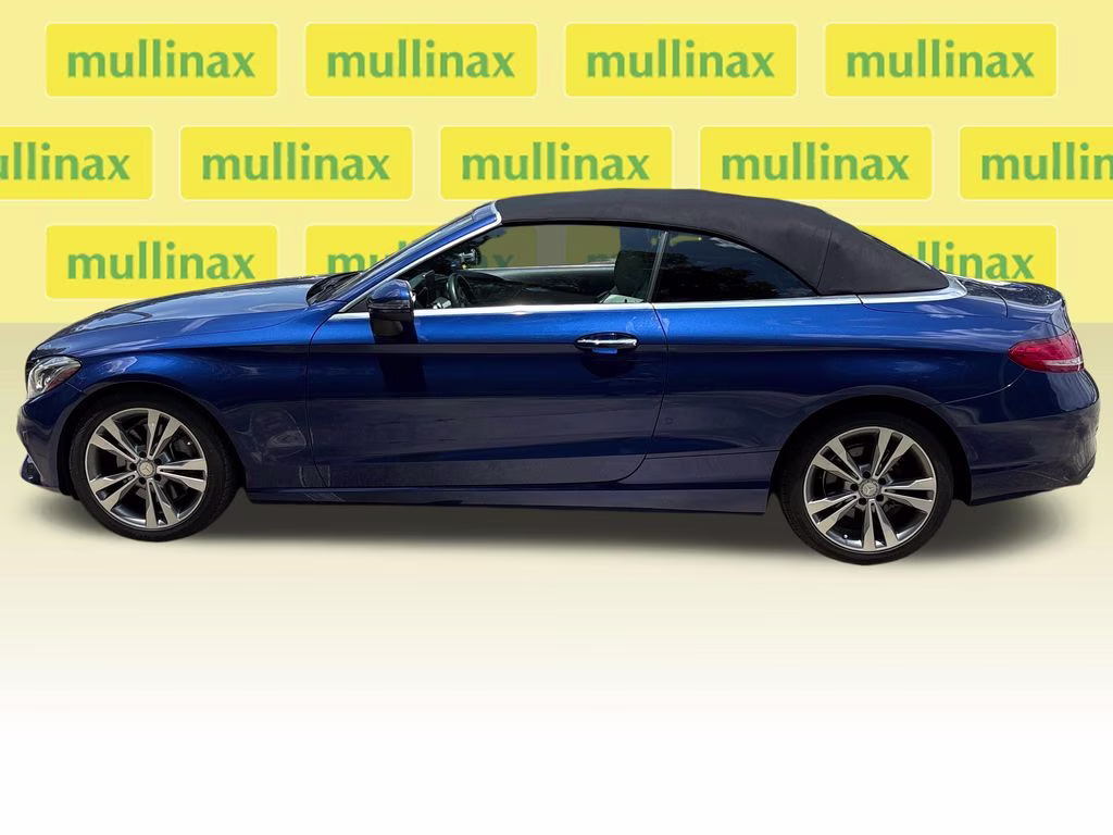2017 Brilliant Blue Metallic Mercedes-Benz C-Class C 300 RWD Convertible