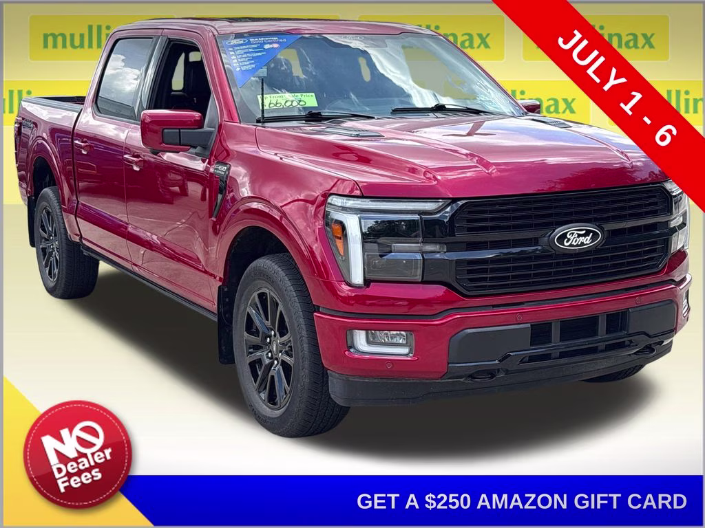 2024 Red Metallic Ford F-150 Platinum 4X4 Truck