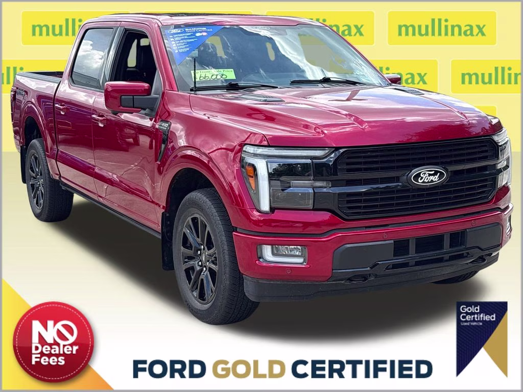 2024 Red Metallic Ford F-150 Platinum 4X4 Truck