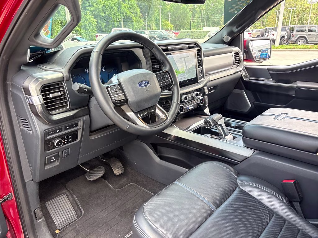 2024 Red Metallic Ford F-150 Platinum 4X4 Truck
