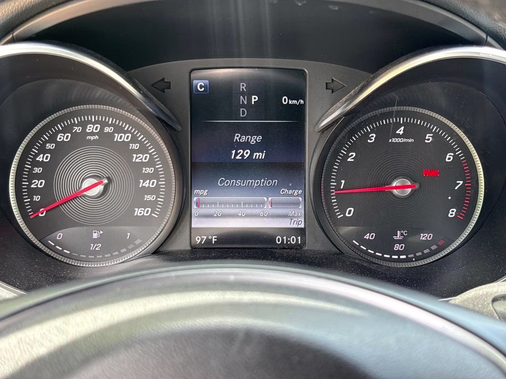 2017 Brilliant Blue Metallic Mercedes-Benz C-Class C 300 RWD Convertible
