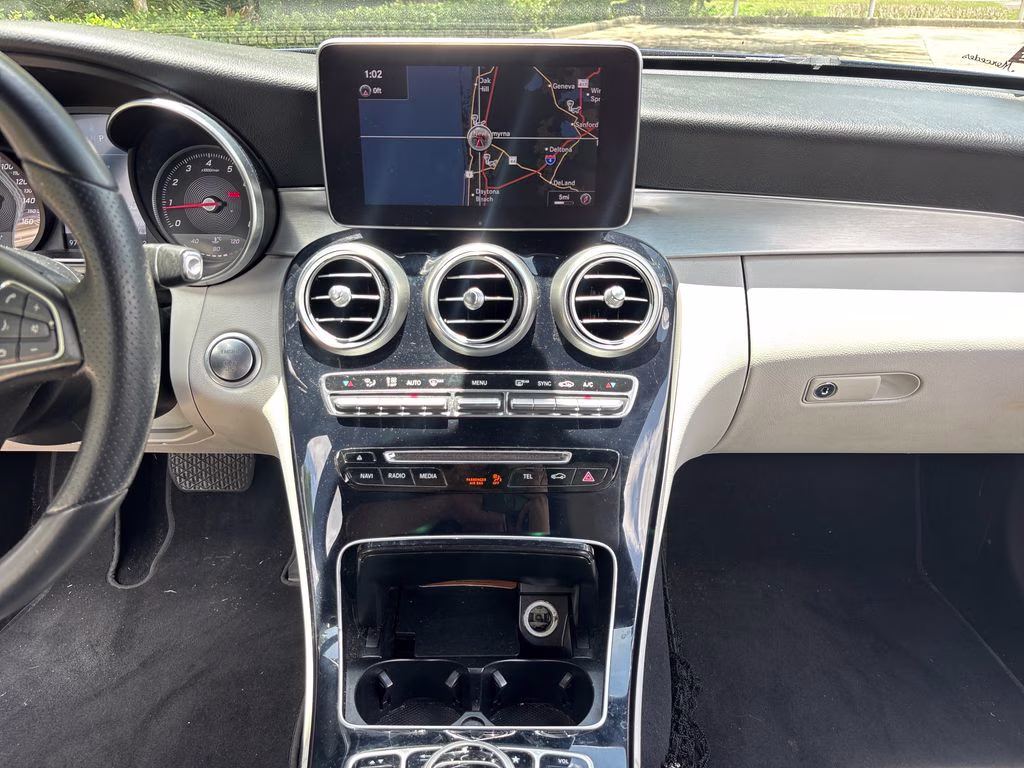 2017 Brilliant Blue Metallic Mercedes-Benz C-Class C 300 RWD Convertible