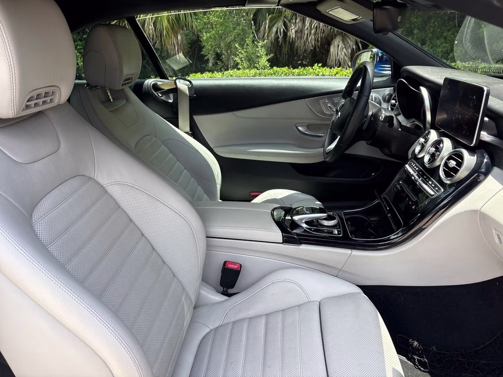 2017 Brilliant Blue Metallic Mercedes-Benz C-Class C 300 RWD Convertible