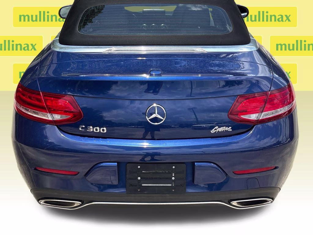 2017 Brilliant Blue Metallic Mercedes-Benz C-Class C 300 RWD Convertible