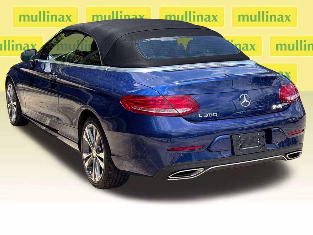 2017 Brilliant Blue Metallic Mercedes-Benz C-Class C 300 RWD Convertible
