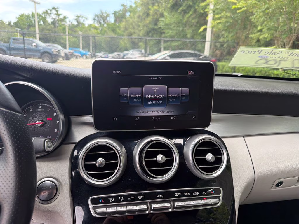 2017 Brilliant Blue Metallic Mercedes-Benz C-Class C 300 RWD Convertible