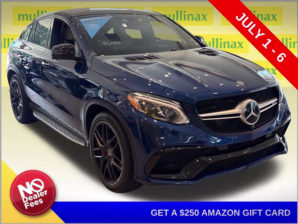 2019 Blue Mercedes-Benz GLE GLE 63 AMG AWD Coupe
