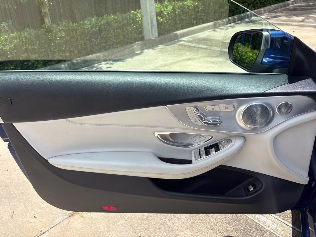 2017 Brilliant Blue Metallic Mercedes-Benz C-Class C 300 RWD Convertible