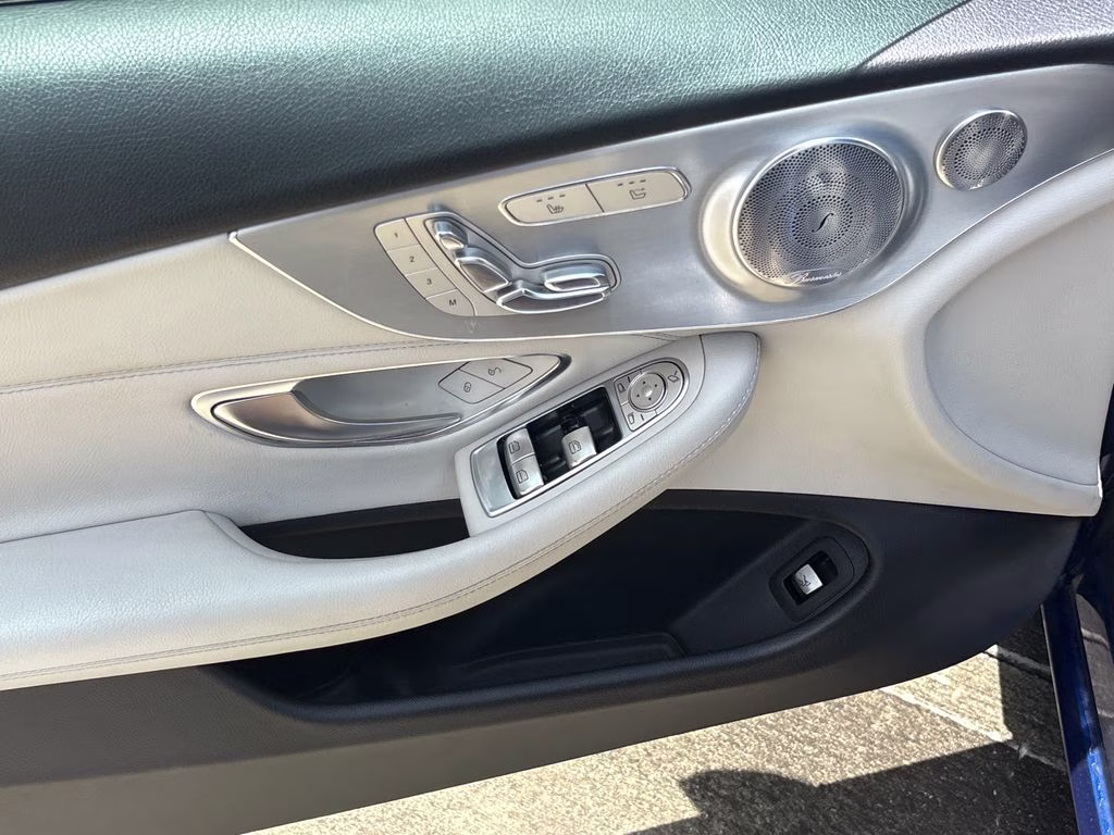 2017 Brilliant Blue Metallic Mercedes-Benz C-Class C 300 RWD Convertible