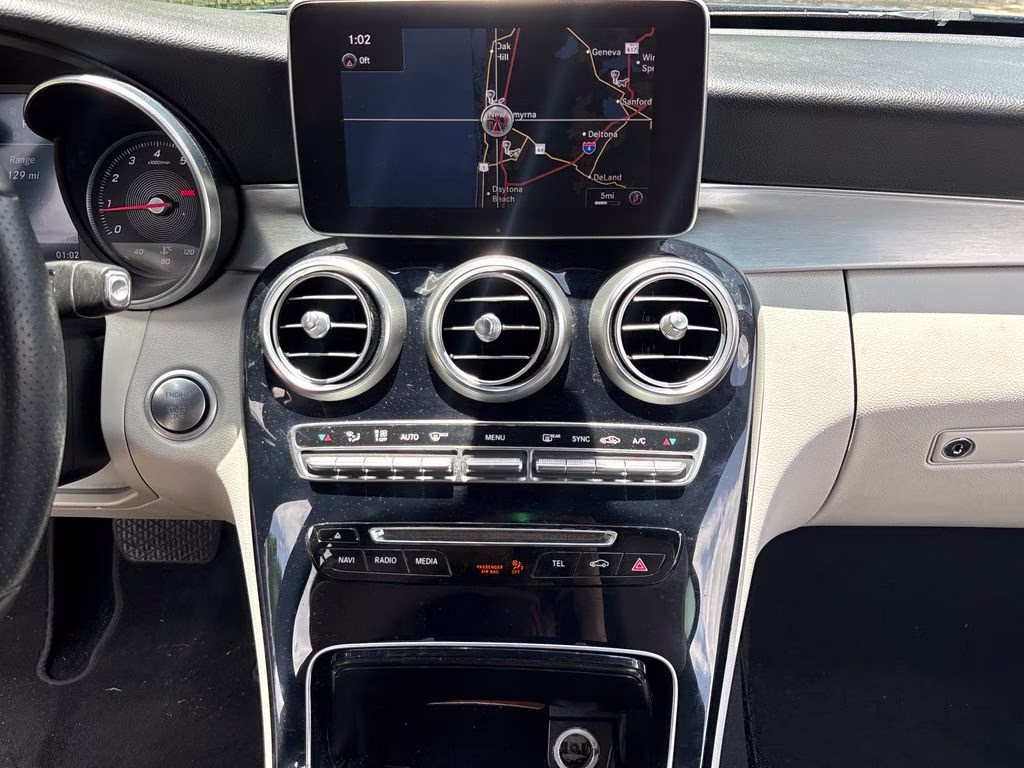2017 Brilliant Blue Metallic Mercedes-Benz C-Class C 300 RWD Convertible
