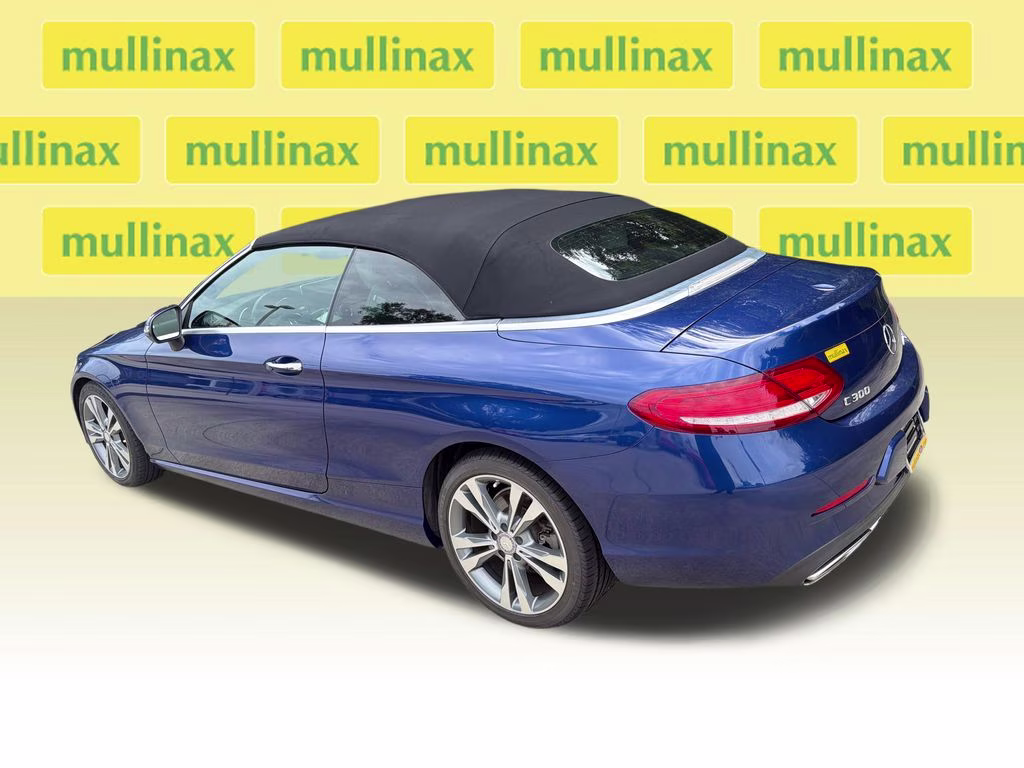 2017 Brilliant Blue Metallic Mercedes-Benz C-Class C 300 RWD Convertible