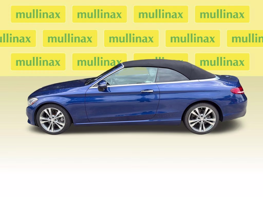 2017 Brilliant Blue Metallic Mercedes-Benz C-Class C 300 RWD Convertible