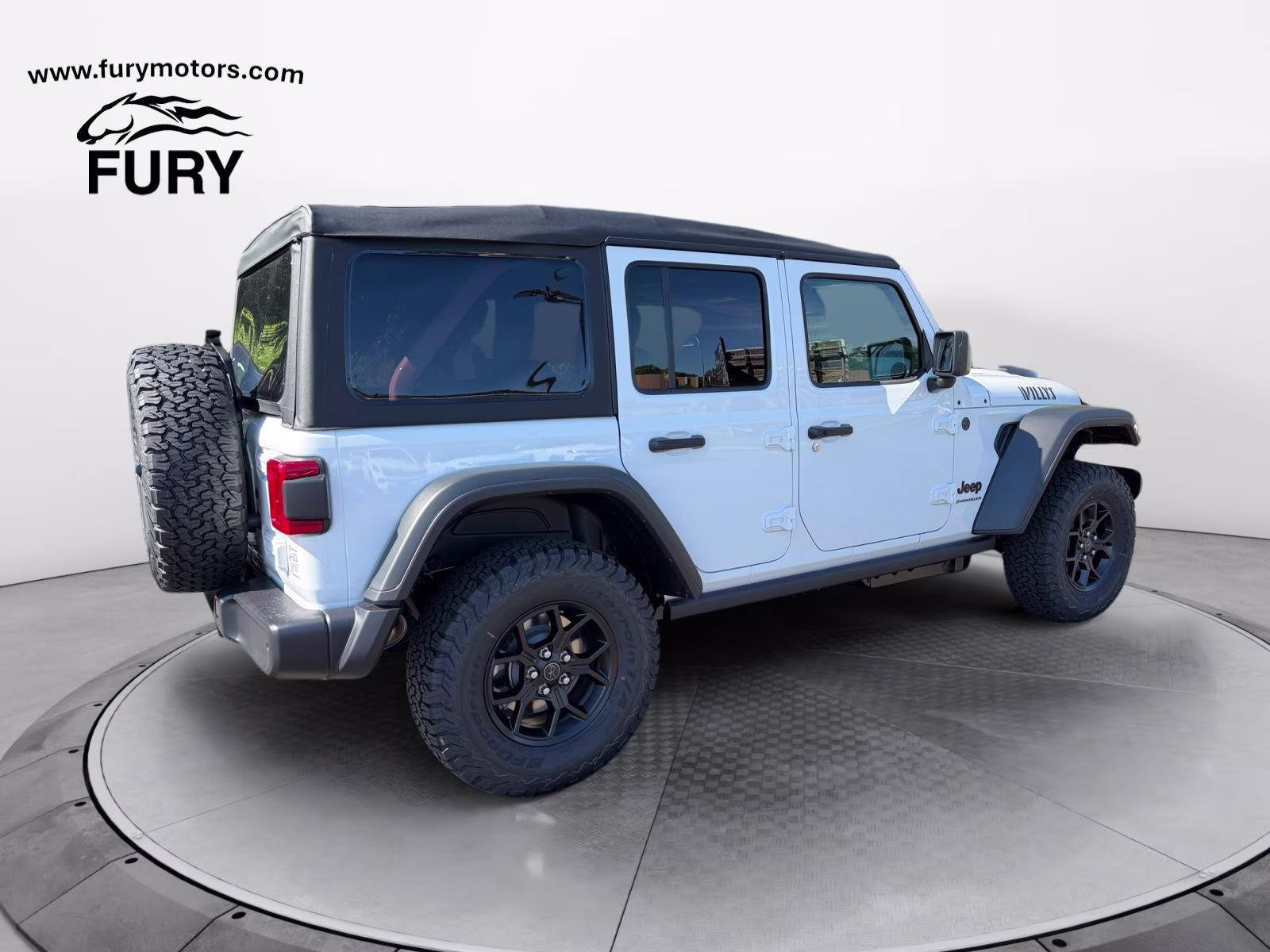 2026 Bright White Clearcoat Jeep Wrangler Willys 4X4 SUV
