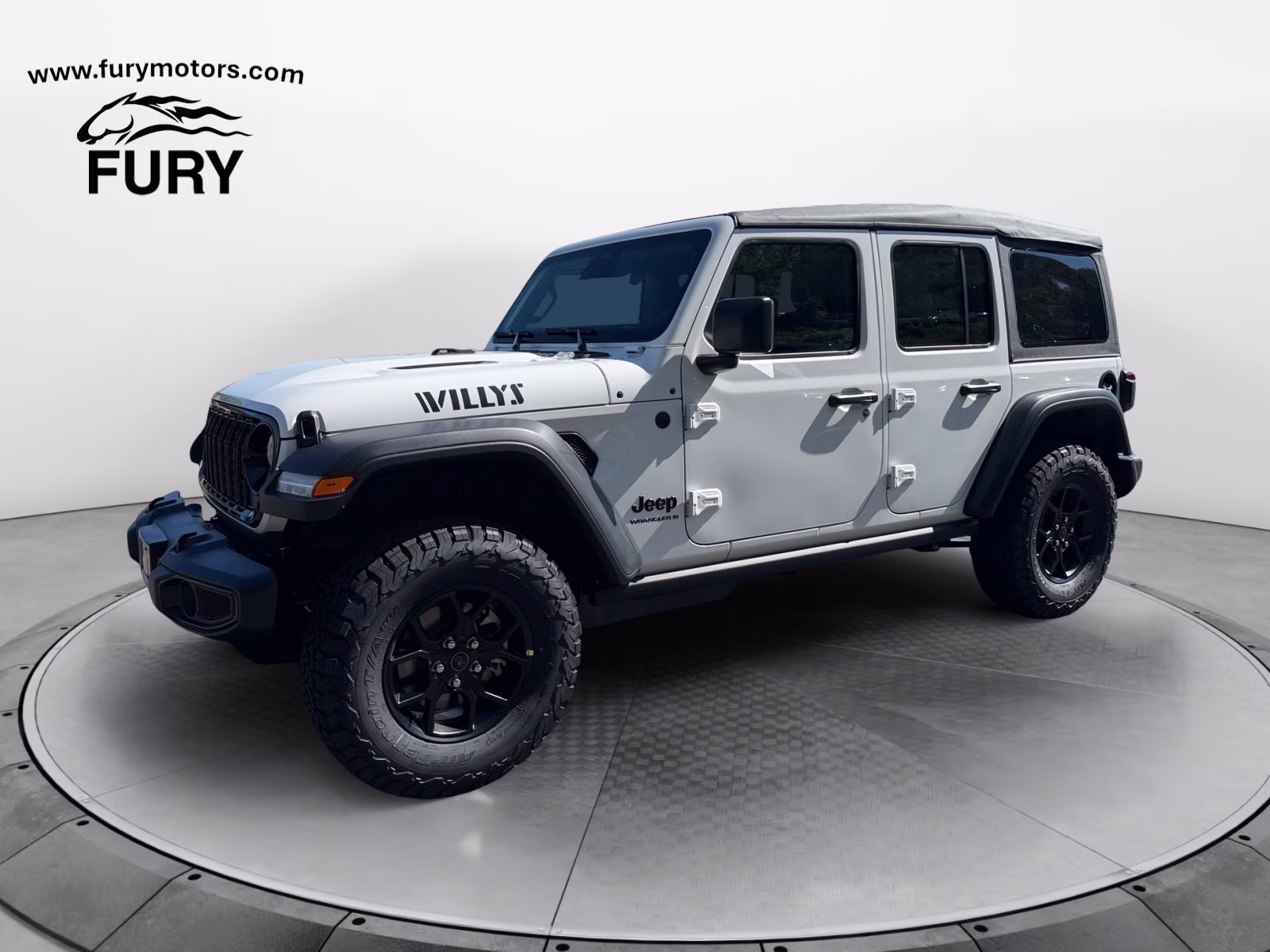 2026 Bright White Clearcoat Jeep Wrangler Willys 4X4 SUV