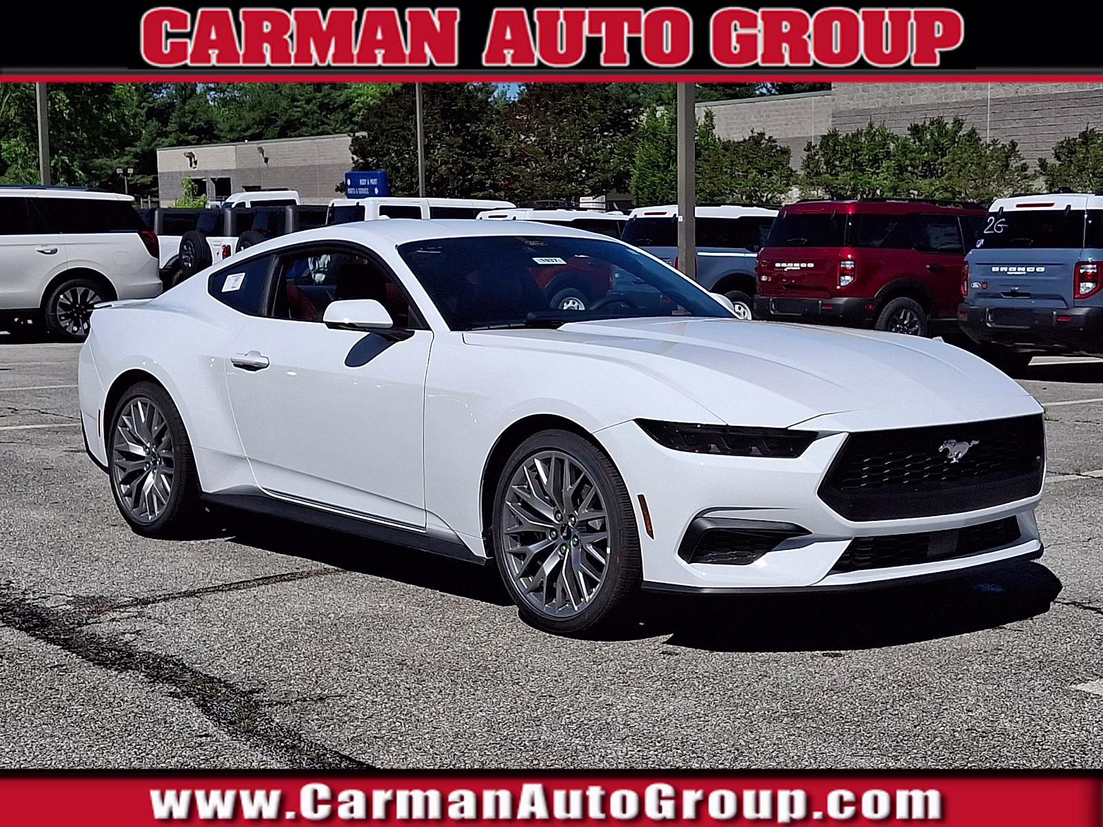 2026 Oxford White - YZ Ford Mustang EcoBoost Fastback RWD