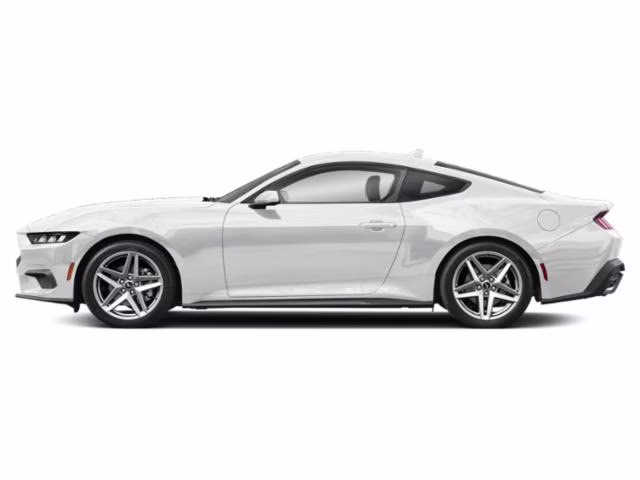 2026 Oxford White Ford Mustang EcoBoost RWD