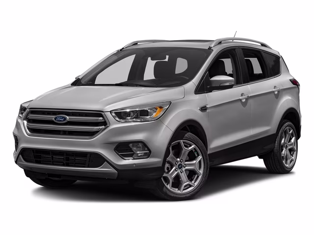 2017 Ingot Silver Metallic Ford Escape Titanium 4X4
