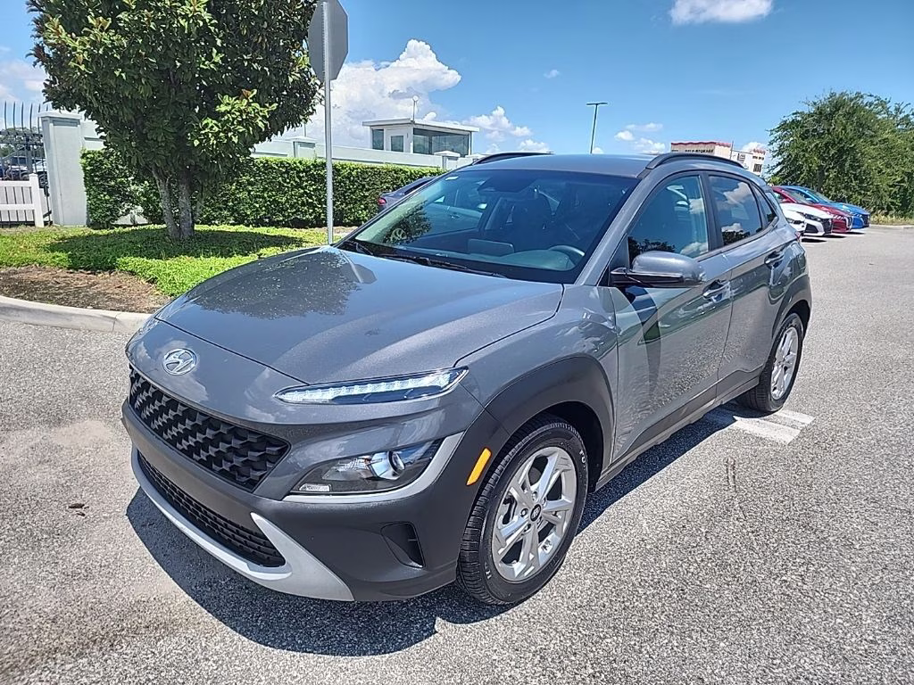 2023 Gray Hyundai Kona SEL FWD SUV