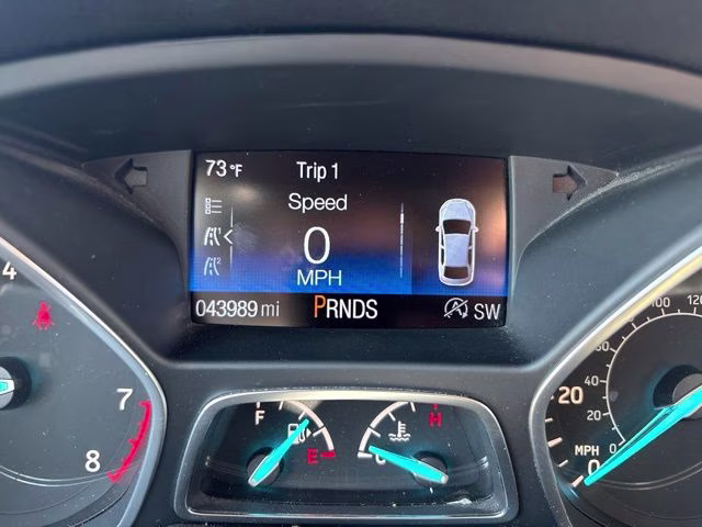 2017 White Gold Metallic Ford Escape Titanium 4X4 SUV