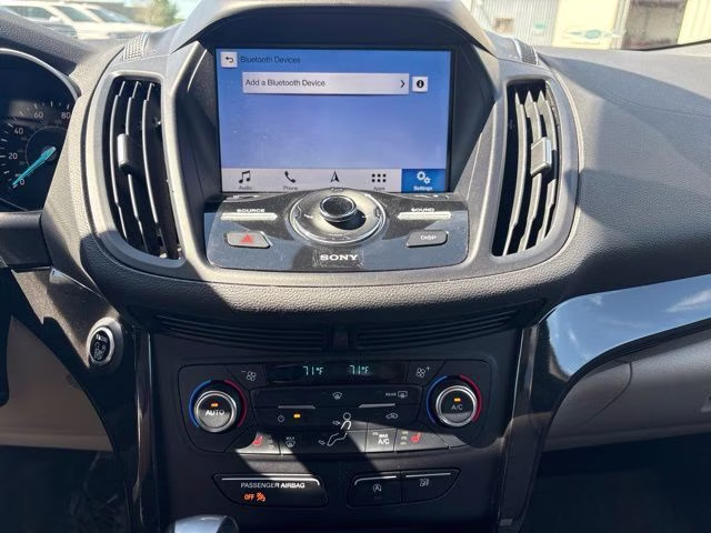 2017 White Gold Metallic Ford Escape Titanium 4X4 SUV