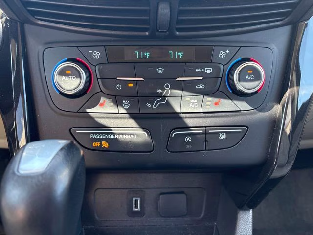 2017 White Gold Metallic Ford Escape Titanium 4X4 SUV