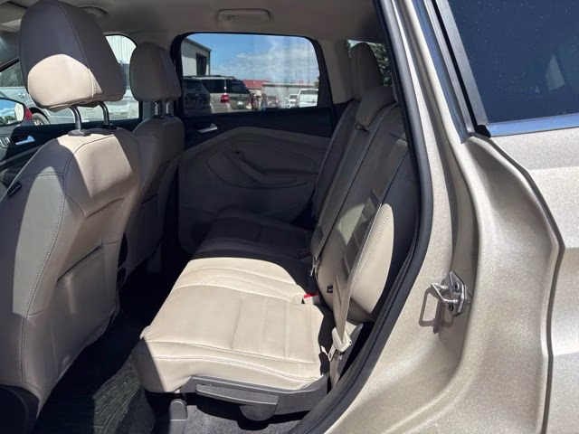 2017 White Gold Metallic Ford Escape Titanium 4X4 SUV