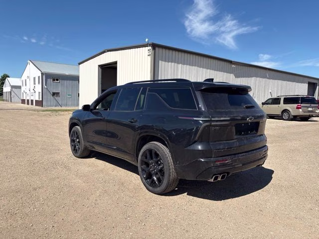2025 Black Chevrolet Traverse RS AWD SUV
