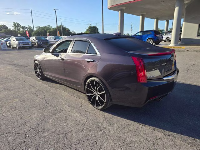 2015 Majestic Plum Metallic Cadillac ATS 2.0L Turbo Luxury RWD Sedan