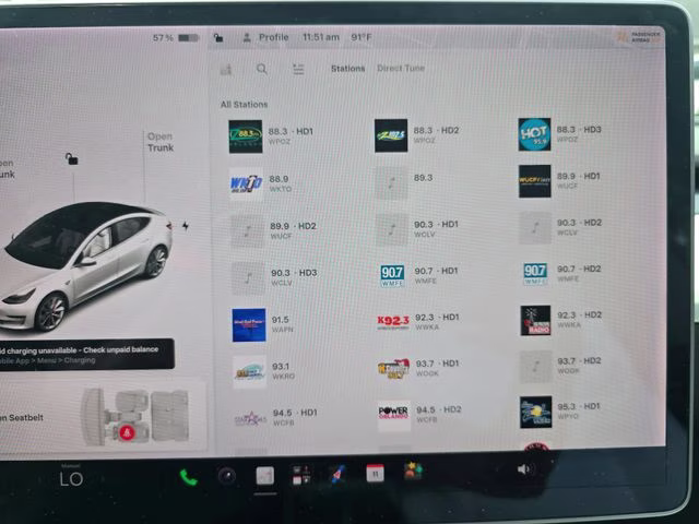 2018 White Tesla Model 3 Performance AWD Sedan