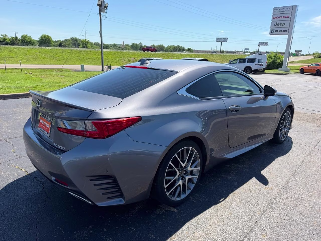 2015 Nebula Gray Pearl Lexus RC 350 2dr Cpe RWD RWD Coupe