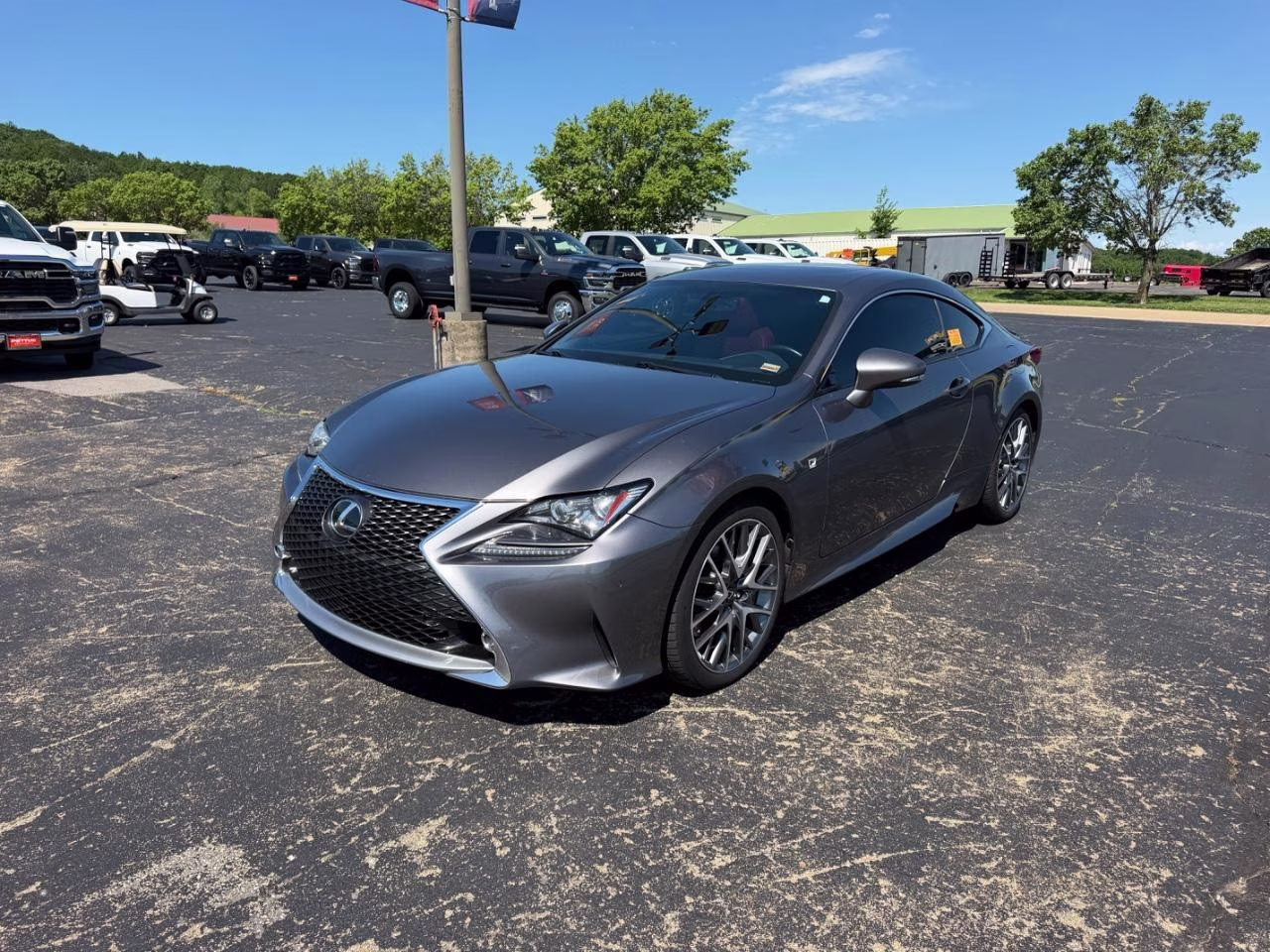 2015 Nebula Gray Pearl Lexus RC 350 2dr Cpe RWD RWD Coupe