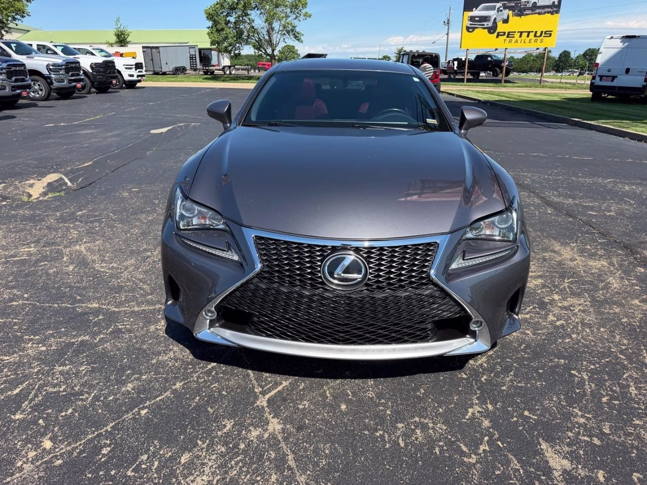 2015 Nebula Gray Pearl Lexus RC 350 2dr Cpe RWD RWD Coupe