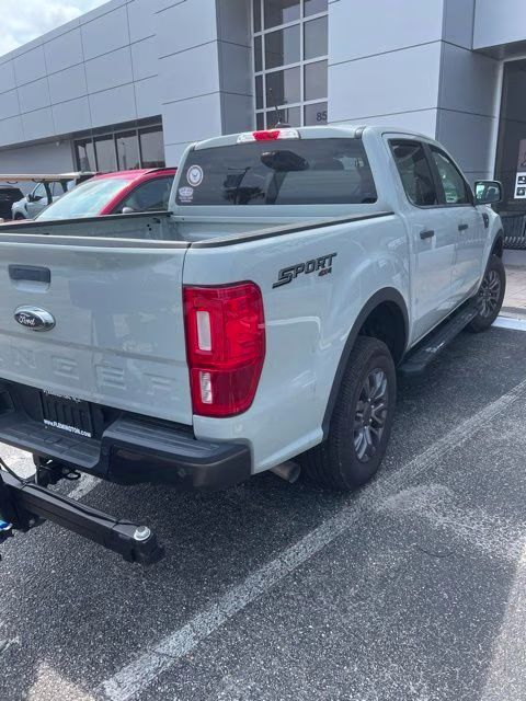 2022 Cactus Gray Ford Ranger XLT 4X4 Truck