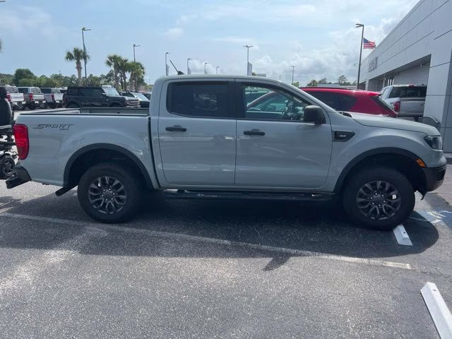 2022 Cactus Gray Ford Ranger XLT 4X4 Truck