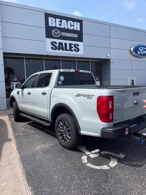 2022 Cactus Gray Ford Ranger XLT 4X4 Truck