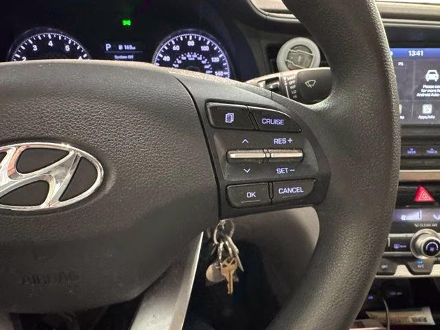 2020 Machine Gray Hyundai Elantra SEL FWD Sedan