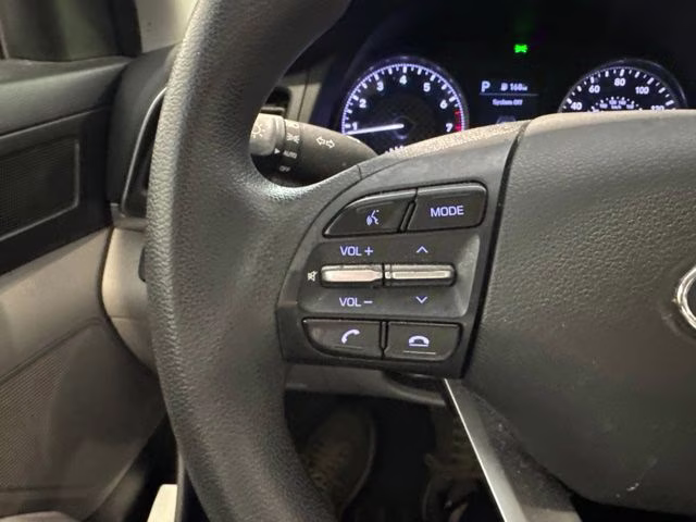 2020 Machine Gray Hyundai Elantra SEL FWD Sedan